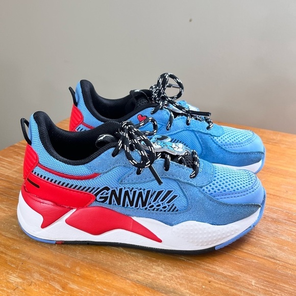 Puma x The Smurfs RS-X Kids Sneaker - Picture 3 of 15